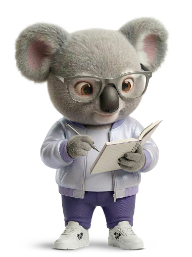 Коала пишет